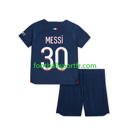 Tenue Paris Saint-Germain Lionel Messi 30 Enfant Domicile 2023-2024 Maillot de Foot